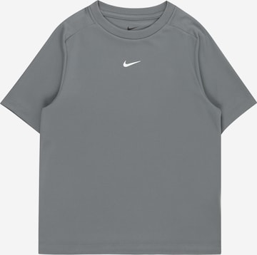 NIKE Функционална тениска в сиво: отпред