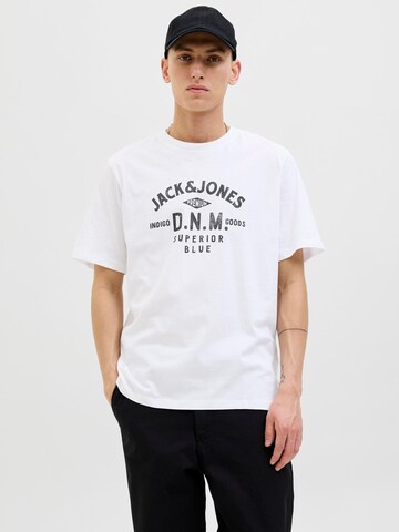 JACK & JONES Bluser & t-shirts i hvid: forside