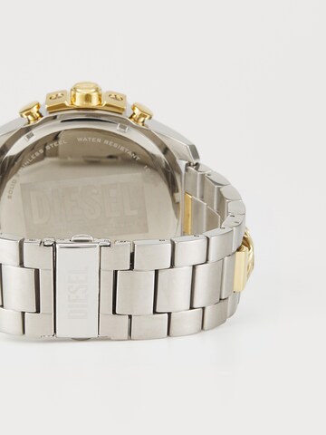 DIESEL Analog Watch 'MEGA CHIEF' in Silver