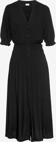 Robe-chemise BUFFALO en noir : devant