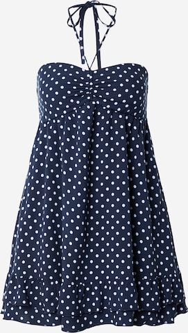 Abito estivo di HOLLISTER in blu: frontale