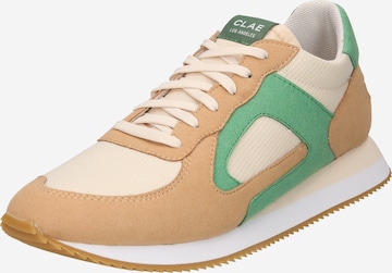 Sneaker low 'Edson' de la CLAE pe verde: față