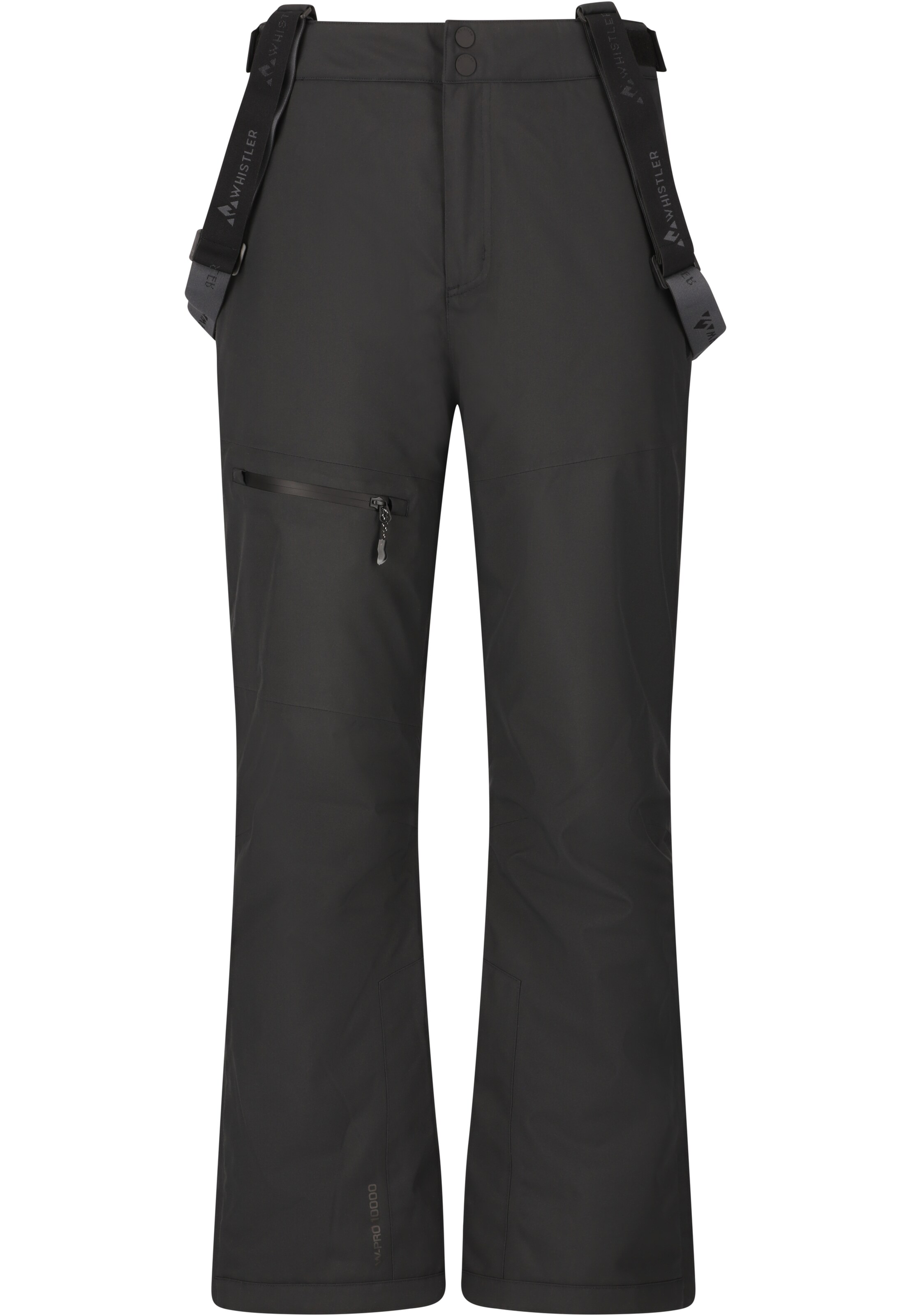 Whistler Regular Sportbroek 'Rossburg' in Zwart: voorkant