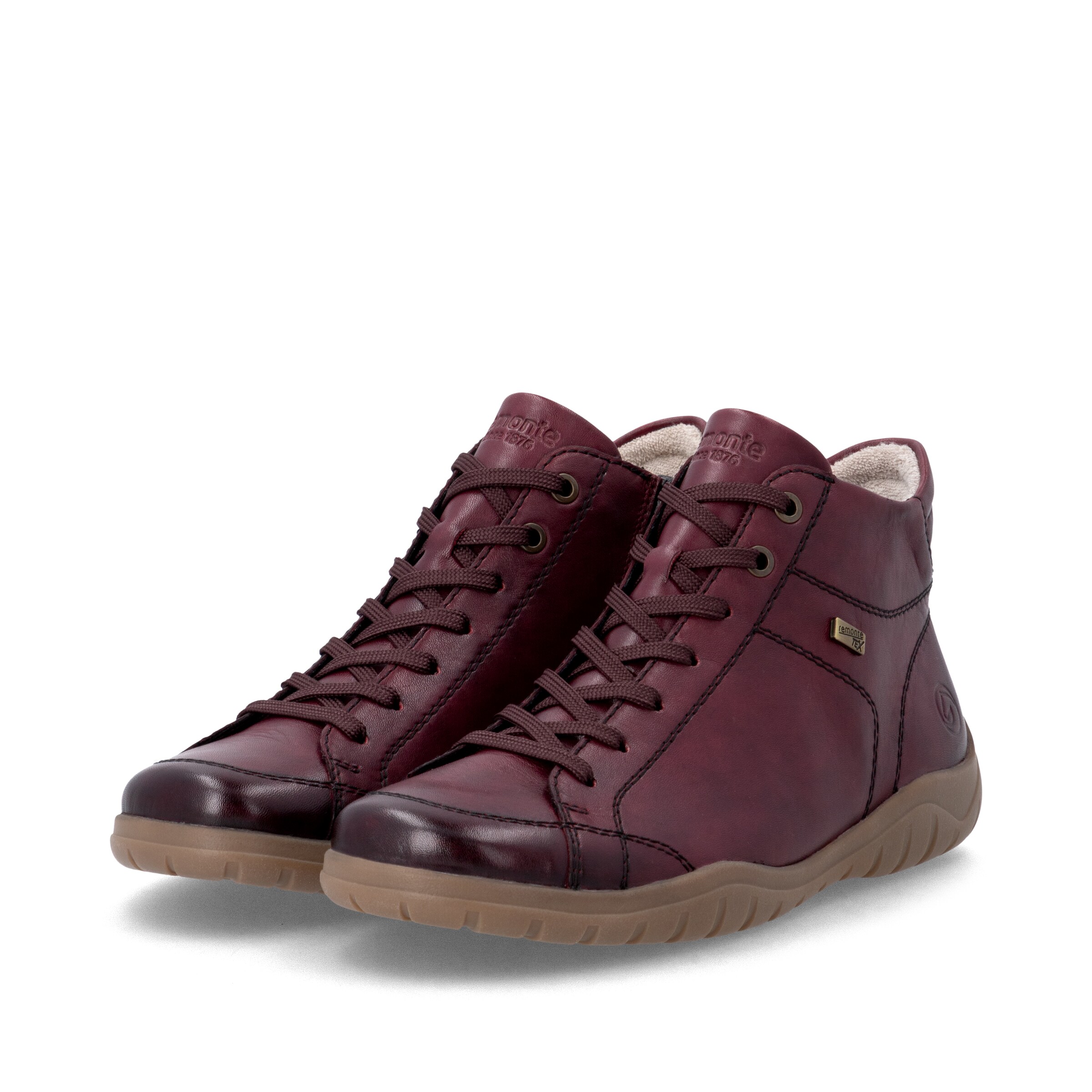 REMONTE Schnürstiefelette in Rot