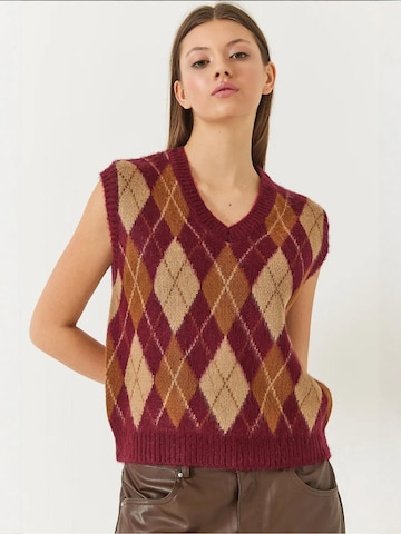 Pullover di Bianco Lucci in rosso