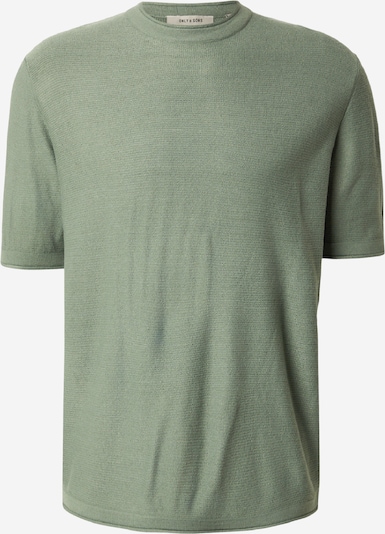 Only & Sons Pulover 'ONSKALMAR' u sivkasto zelena, Pregled proizvoda