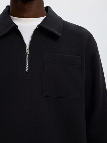 SELECTED - Sudadera en negro