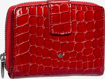 GOLDEN HEAD Wallet 'Cayenne' in Red: front