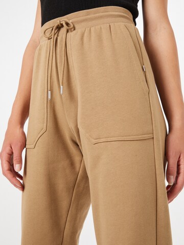 SELECTED FEMME Tapered Hose 'Stasie' in Braun