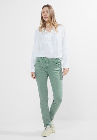 CECIL Regular Jeans 'Scarlett' in Green