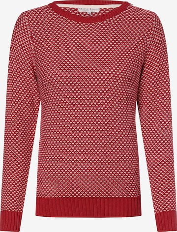 Marie Lund Sweater in Red: front