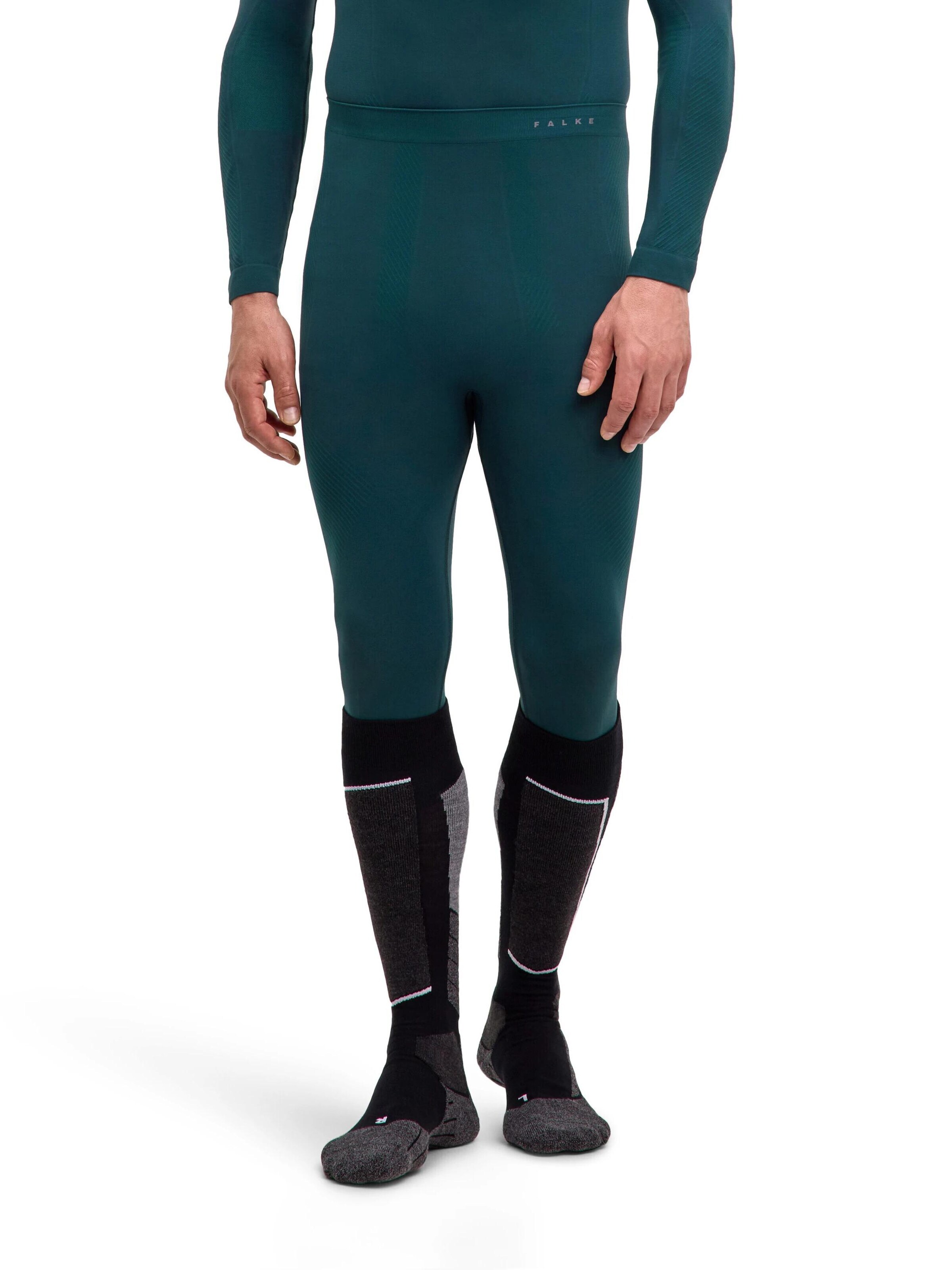FALKE Skinny Sporthose '3/4'‌‌‌‌ in Grün