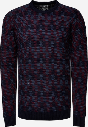 Rusty Neal Sweater in Blue: front