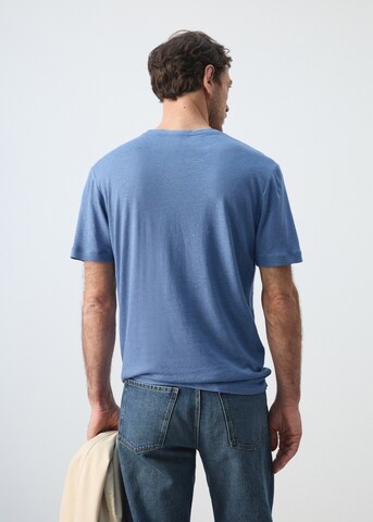 MANGO MAN Shirt 'Liman' in Blue