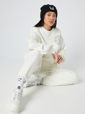 ABOUT YOU x Dardan Sweatshirt 'Luis' in White