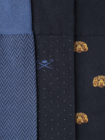 Hackett London Socken 'Harry' in Blau