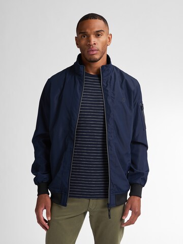 Petrol Industries Between-season jacket in Blue: front