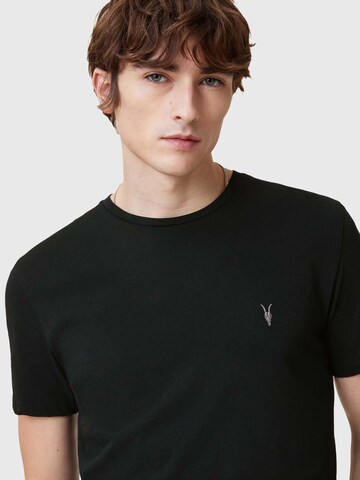 AllSaints Shirt 'Tonic' (GOTS) in Schwarz