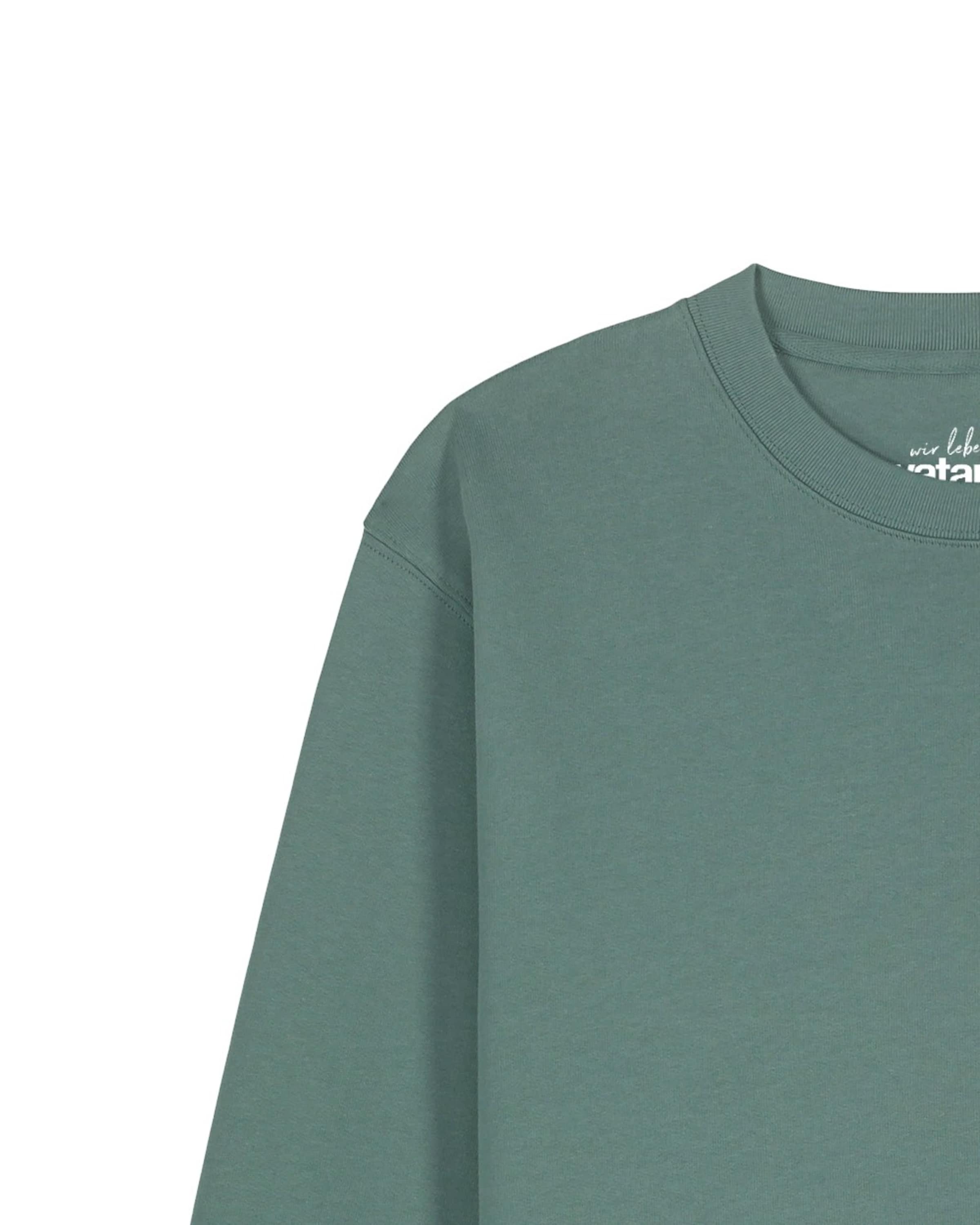 Watapparel Sweatshirt 'Holiday In A Bottle' in Groen