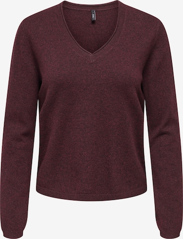 Pull-over 'ONLLoyal' ONLY en violet : devant