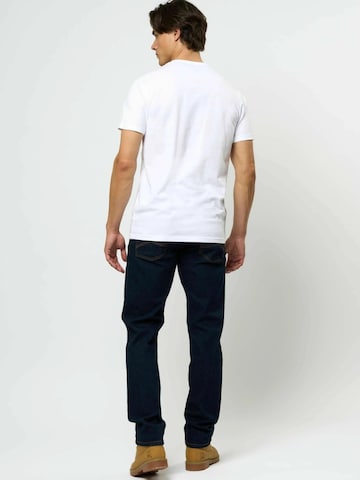 MCS Regular Fit Skjorte ' Ohio ' i blå