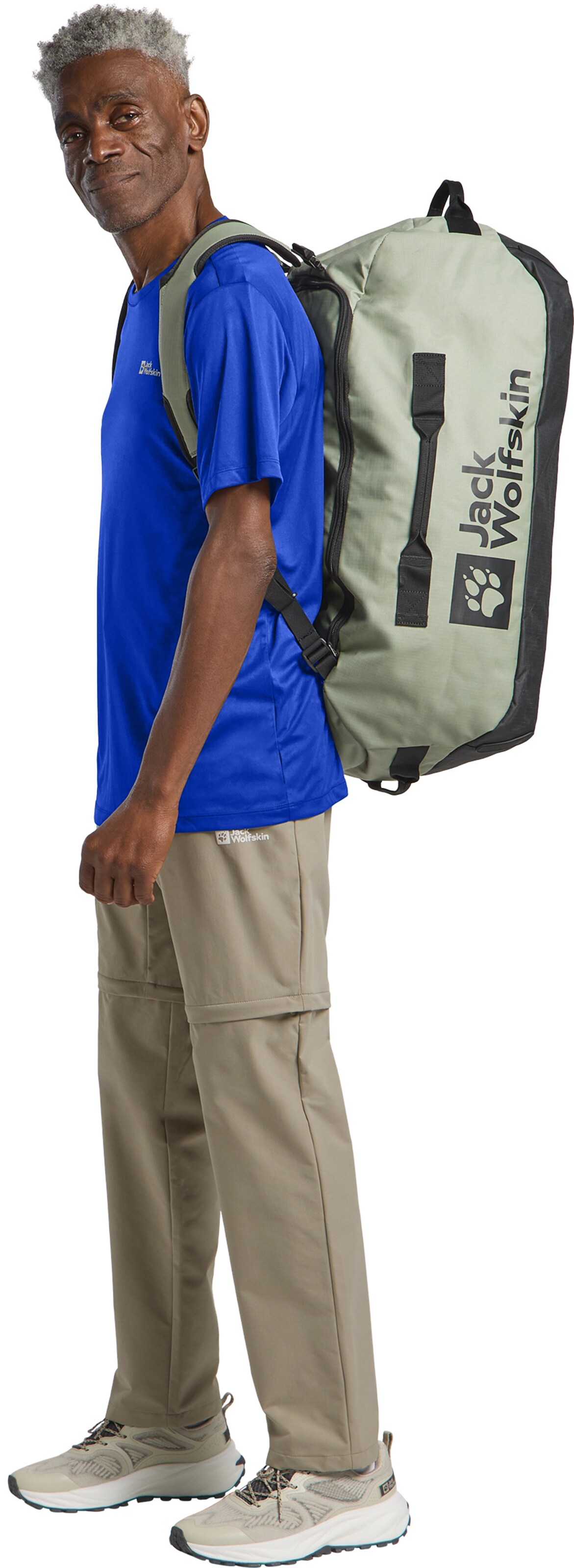 JACK WOLFSKIN Performance Shirt in Blue