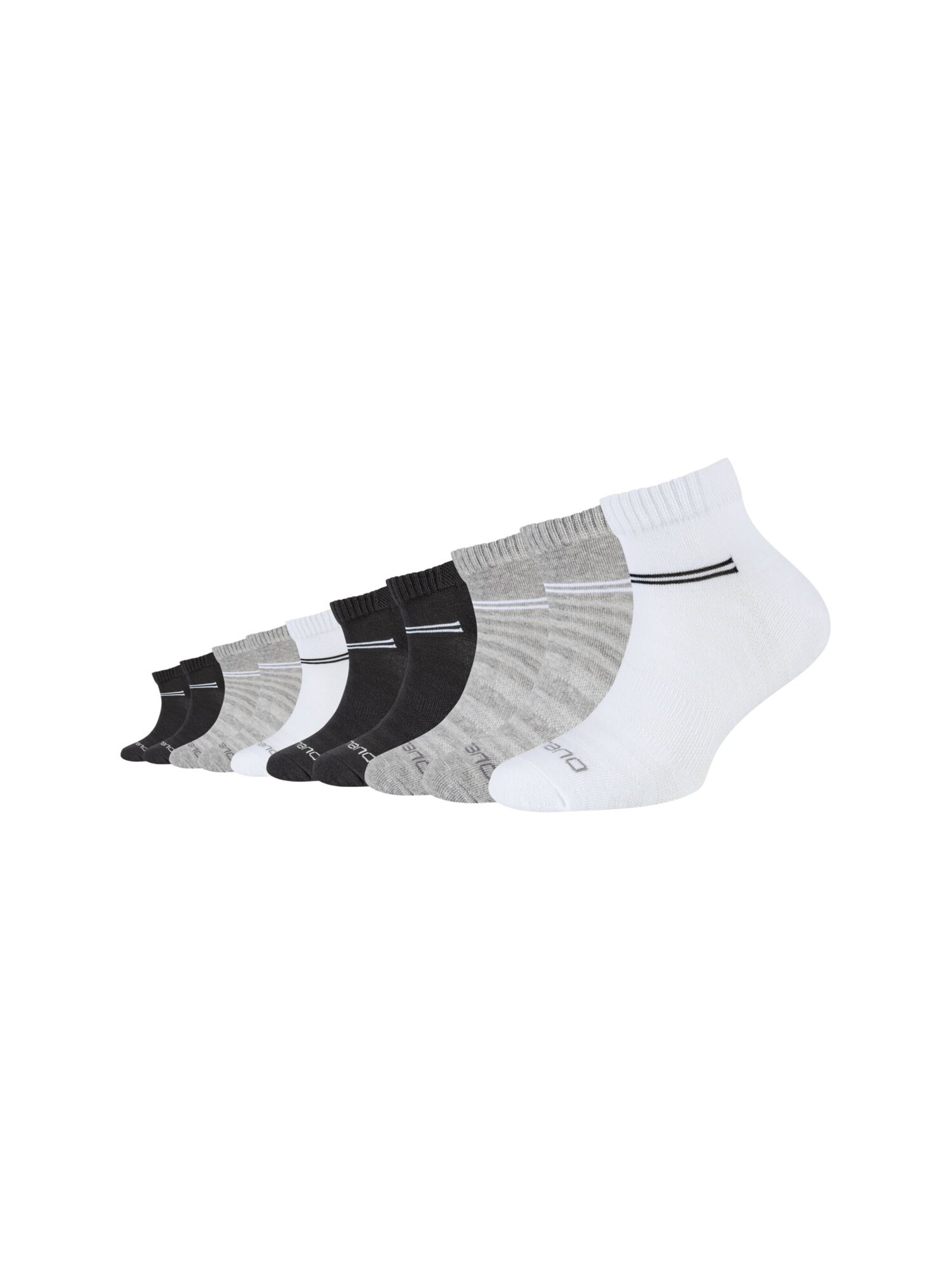 camano Socks in Grey: front