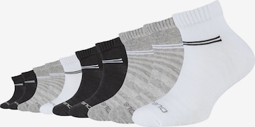 camano Socken in Grau: Vorderseite