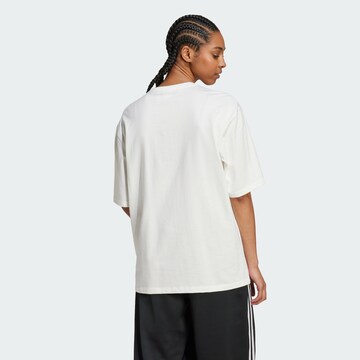 T-shirt 'Essentials' ADIDAS ORIGINALS en blanc