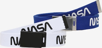 Mister Tee Belt 'Nasa' in Blue: front