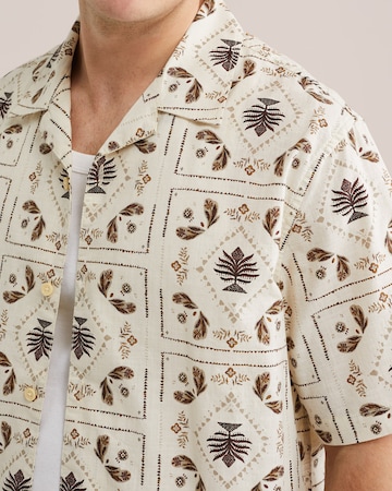 Comfort fit Camicia di WE Fashion in beige