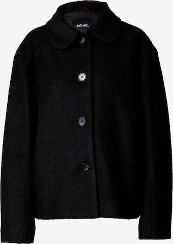 Veste mi-saison Monki en noir : devant