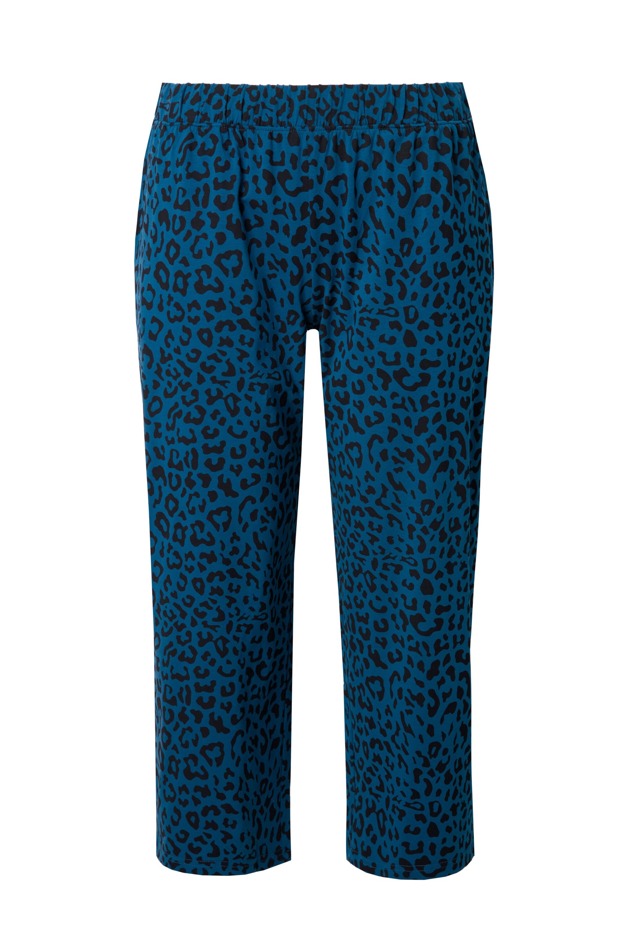 Ulla Popken Regular Broek in Blauw: voorkant