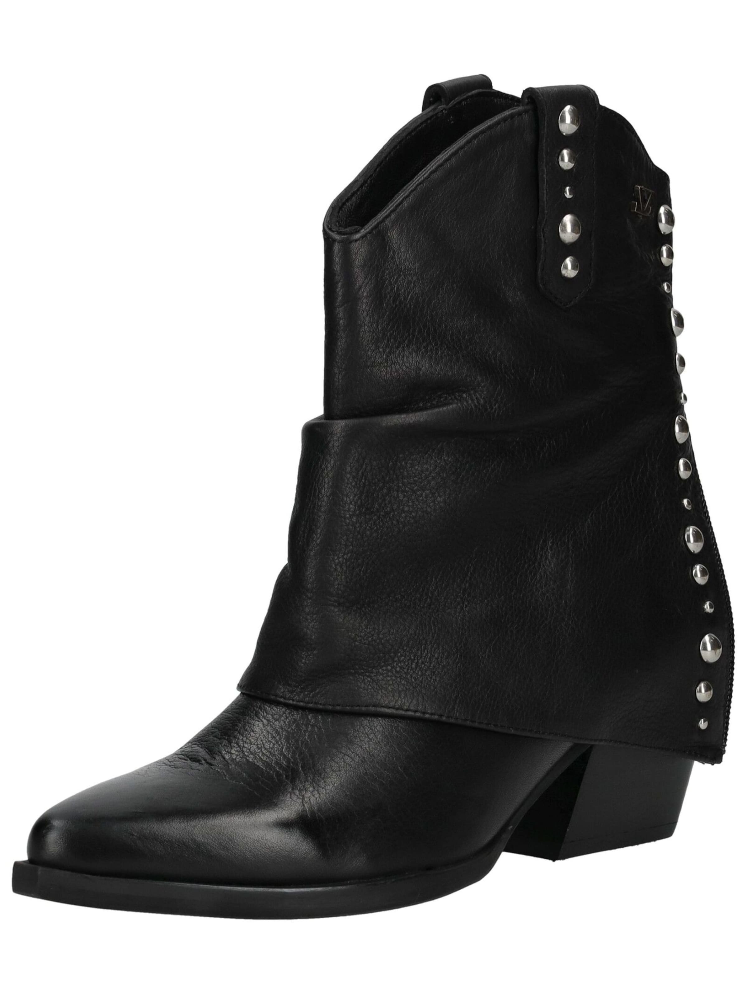 LAZAMANI Ankle Boots in Black: front