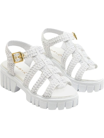 Limoya - Sandalias 'Carmina' en blanco