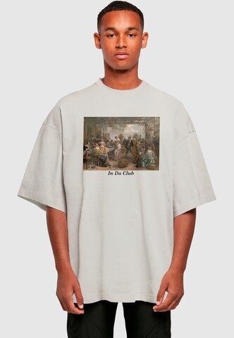 Mister Tee T-Shirt 'Club New' in Grau: Vorderseite