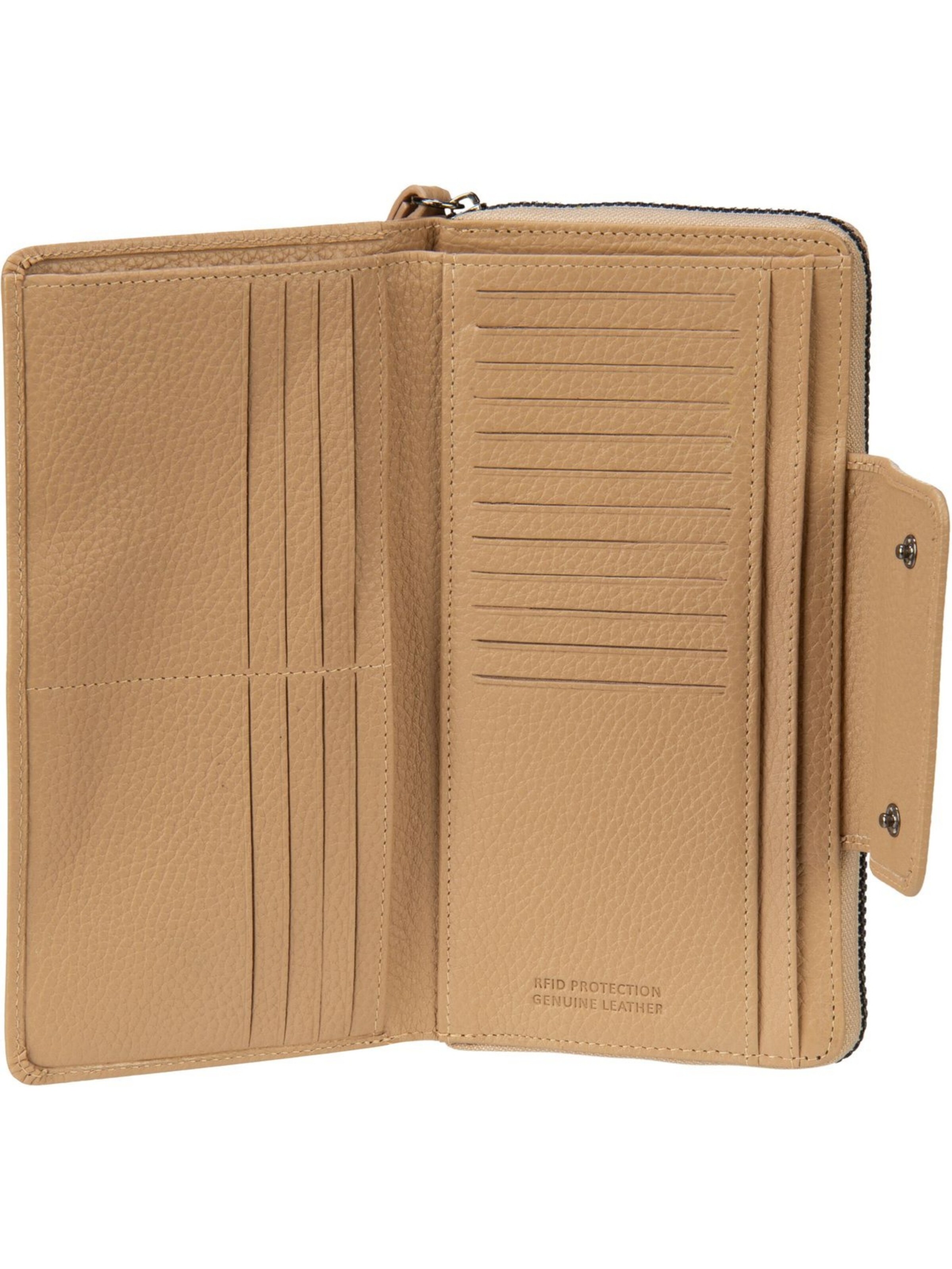 Portamonete 'Elsa' di bugatti in beige