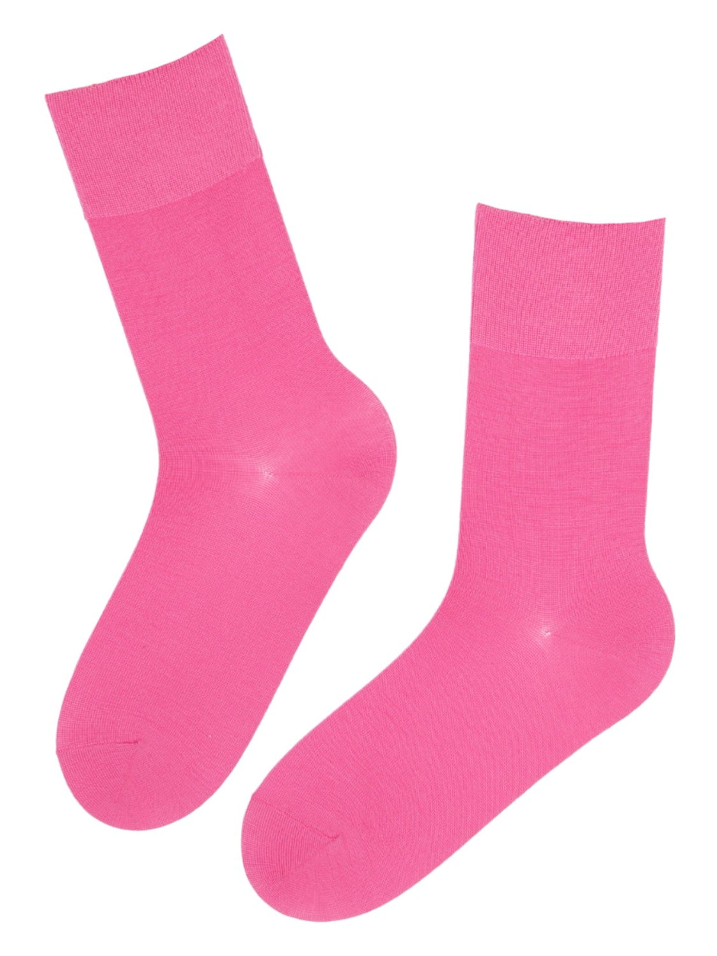 Sokisahtel Sokken 'DOORA merino wool socks for women' in Roze: voorkant