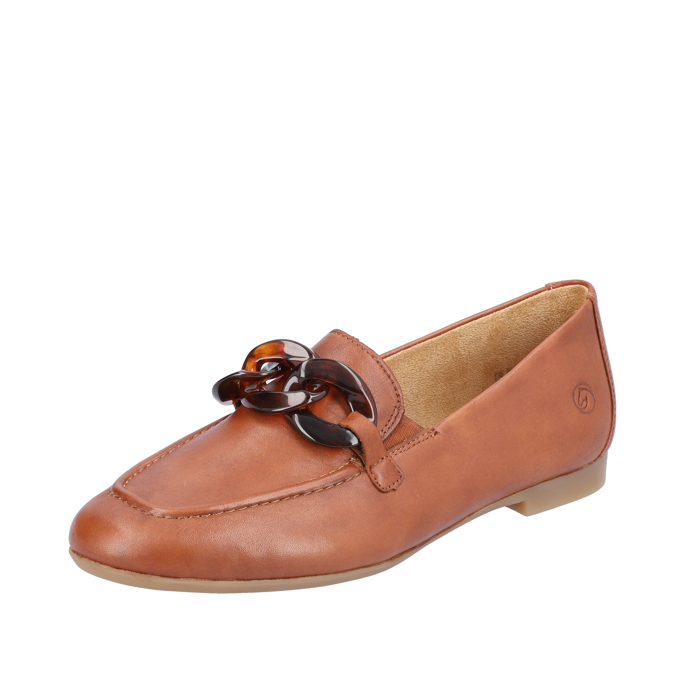 REMONTE Classic Flats in Brown: front