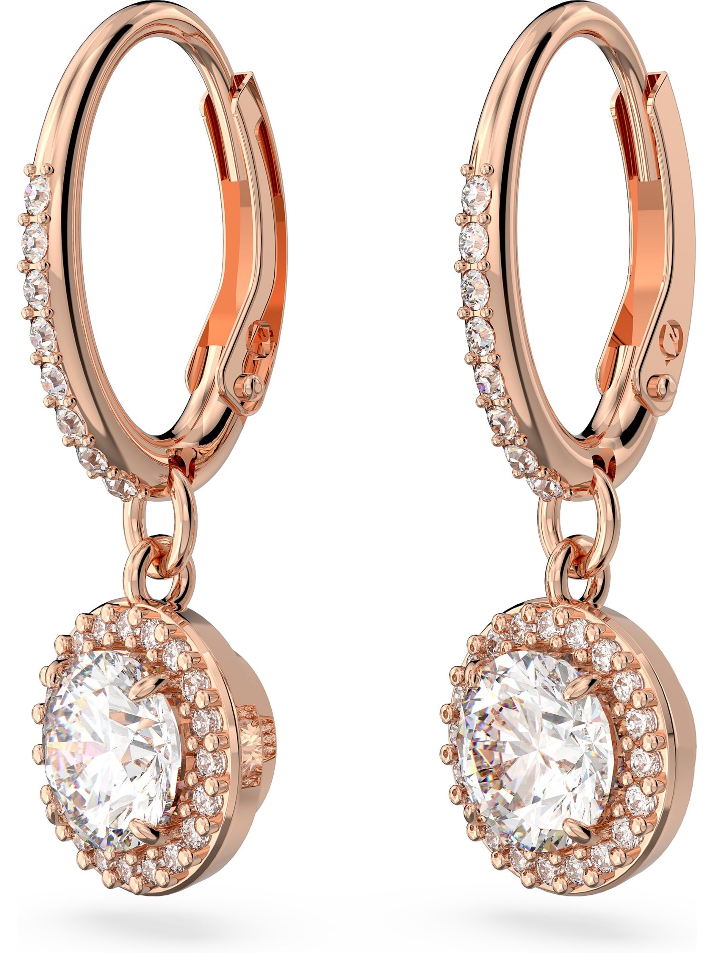 Swarovski Oorbellen in Roze