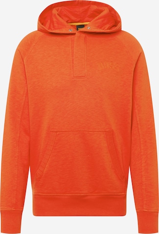 BOSS Orange Sweatshirt 'Wecollege' in Orange: predná strana