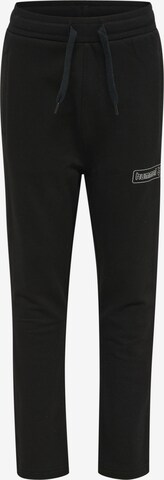 Hummel Regular Pants in Black: front