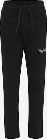 Hummel Regular Trousers in Black: front