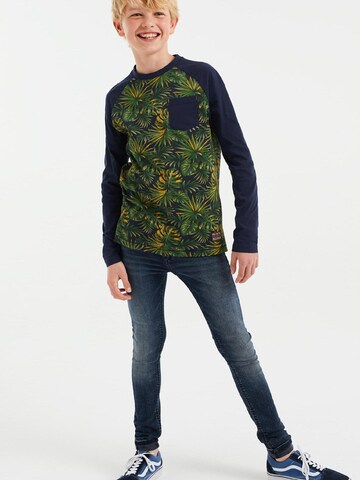 WE Fashion Skinny Jeans in Blue