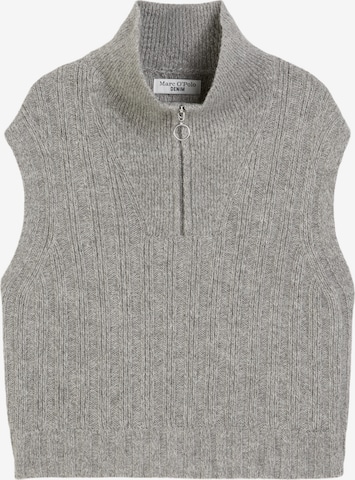 Marc O'Polo DENIM Knitted vest in Grey: front