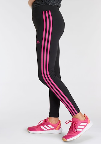 ADIDAS SPORTSWEAR Slim fit Workout Pants 'Essentials' in Black