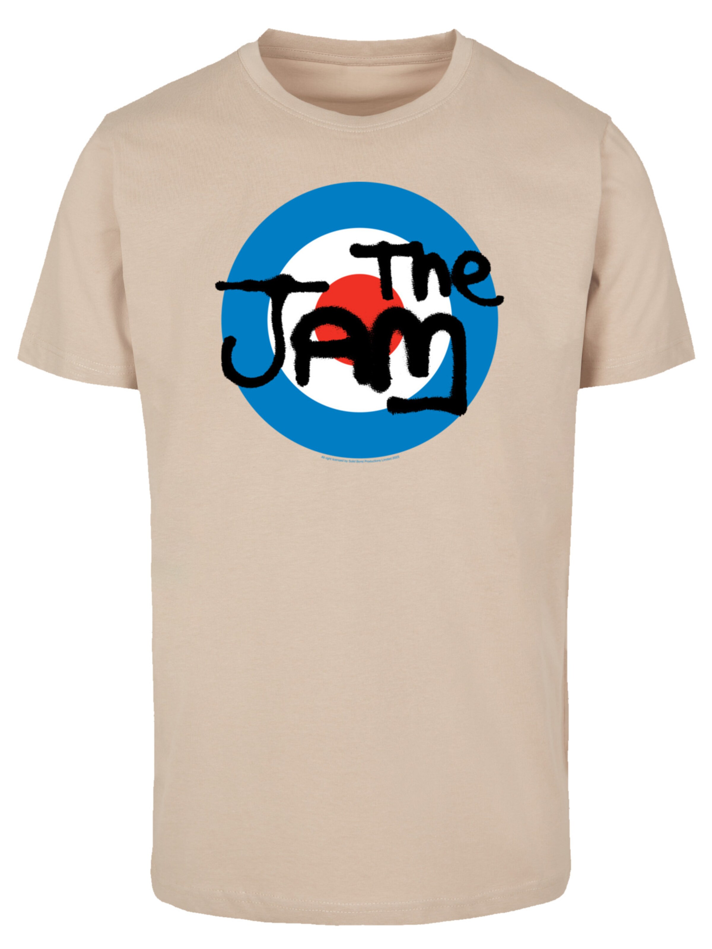 F4NT4STIC Shirt 'The Jam' in Beige: front