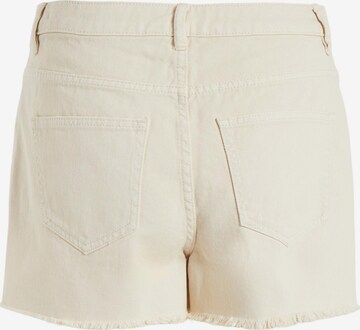 VILA Regular Shorts 'Ella' in Beige