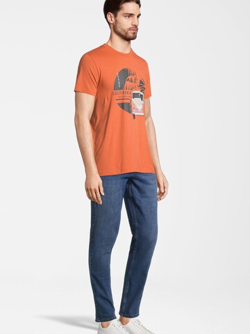 Course T-Shirt 'VW Retro' in Orange