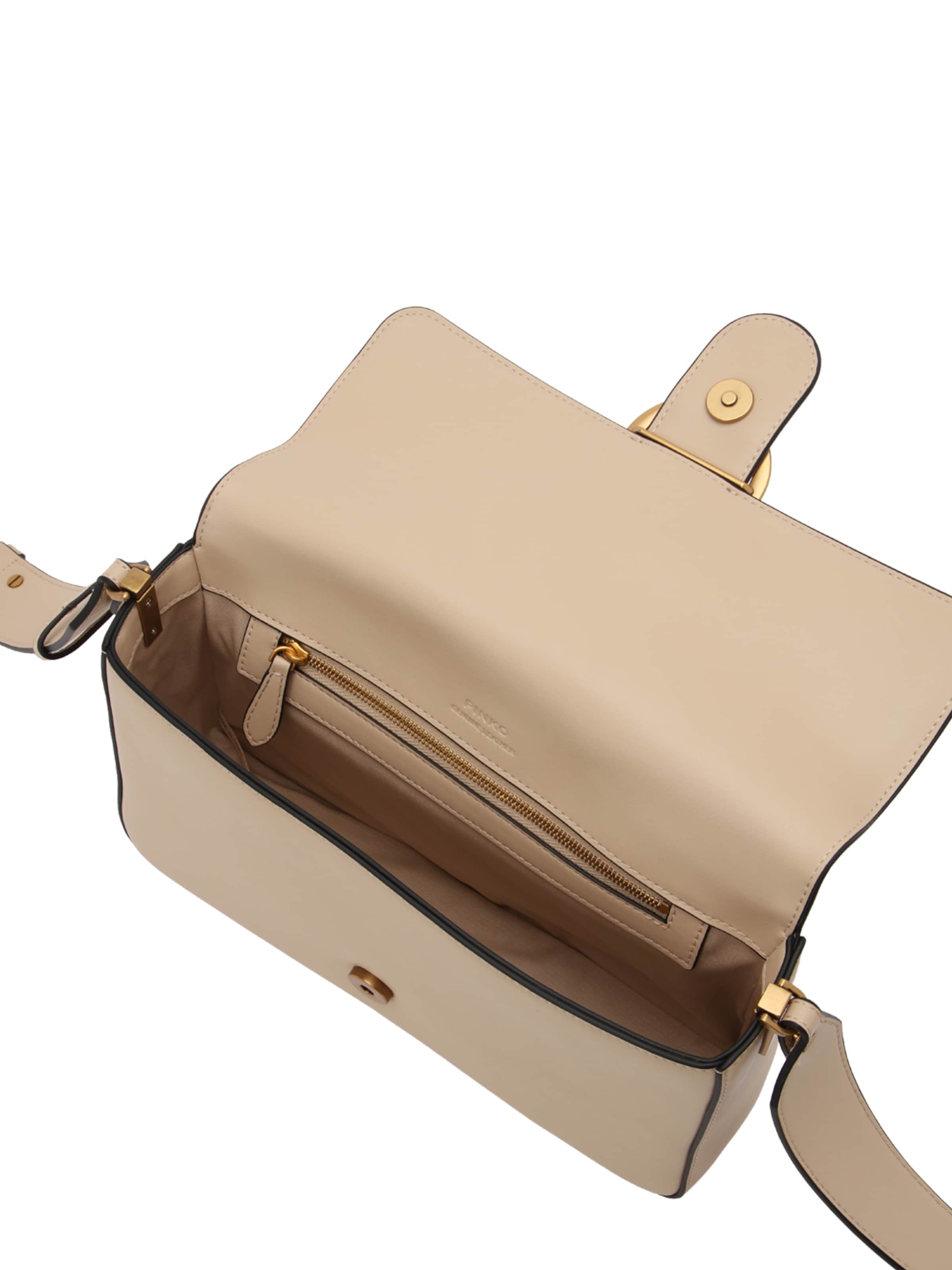 PINKO Crossbody bag 'LOVE ONE CLASSIC' in Beige